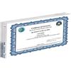 CY craft Cornice in acrilico per licenza commerciale da 10,2 x 22,4 cm, per certificato di licenza commerciale/esposizione da tavolo, cornice panoramica trasparente (cornice intera, 10 x 25 cm),