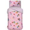 hermet Set Sacco Copripiumino Letto Singolo Sirene, Parure Copriumino 1 Piazza, Sacco + Federa, 100% Cotone