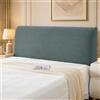 YSTELLAA Copri Testata Letto Matrimoniale/Singolo, Copri Testiera Letto Antipolvere Elasticizzata, Copritestiera Matrimoniale Lavabile, Headboard Cover Universale(180cm, Verde Fagiolo)