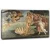 Niik Quadro + Telaio (BC) nascita di venere di sandro botticelli 60 x 37,5 x 1,7 cm falso d'autore stampa su tela