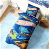Get Trend Hot Wheels Copripiumino Singolo Reversibile 135x200 cm e Federe Cuscini Set Letto Bambini, Accessori Camera da Letto (Multi Hot Wheels, Singolo)