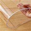 Geovne Tovaglia Trasparente,Tovaglia in PVC Rettangolare,Tovaglia Protettiva Spesso 0,7mm,Impermeabile Tovaglia,Tovaglie,Piatto di Cristallo,Uso Interno ed Esterno (60x120cm/24x47in)