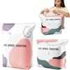 exatta Sacchetti Sottovuoto Vestiti Viaggio Senza Pompa, Buste Sottovuoto Piumoni | Sacchi Sottovuotos Salvaspazio 3D, Vacuum Storage Bags Riutilizzabile per Vestitis, Piumini(2PC 70x50x30cm + 2PC 100x80x30cm)