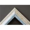 Artecentro cornice per quadri tele - shabby chic bianco-colore in legno varie misure offerta (bianco/blu, 50 x 70 + crilex)