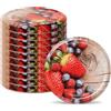 Pullmer Coperchio per bicchieri da 82 mm, tappo a vite, coperchio Twist-Off (frutta 55, 100 pezzi)