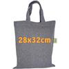 Cottonbagjoe Borse in cotone da dipingere, 28 x 32 cm, sacchetto di stoffa, fai da te, sacchetto di lana da costruzione, manico corto, formato DIN A4, sacchetto regalo, sacchetto di iuta, Riciclare