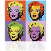 Declea Quadro su tela Marilyn Monroe riproduzione Andy Warhol - Canvas Stampa in Tela pop art dipinto su tela pronto da appendere realizzato a mano