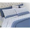 Galeone - Biancheria e Tessuti Completo Lenzuola 100% Cotone - Una Piazza, Letto 80x190 | Set COLETTE con 1 Federa, Lenzuolo Sopra, Lenzuolo Sotto con Angoli | Cotone - Tessuto Morbido, Traspirante | Made in Italy - GALEONE