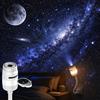 B DyBoHF Proiettore Stelle Soffitto, 2 in 1 USB Luce Multicolore Notturna Bambini, Proiettore Cielo Stellato Lampada Galattica LED orientabile a 360° per decorare il soffitto Lampada Bambini Adult