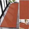 GmyoieqI Tappeto Passatoia Corridoio Lungo Tappeti Cucina Lavabile Antiscivolo Moderna Tappeto per Cucina al metro 60 x 100 cm Tappeti Runner Ingresso Ingresso per Ufficio Entrata Bagno Salotto Arancione