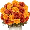 Zythrem 24 Teste Fiori Finti Decorazioni Autunnali Ortensie Finte Realistiche