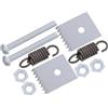 HOMOBABE 2 Set Kit Accessori per Macchina Legatrice, Lame e Molletta per Viti | Ferro e Acciaio, Argento, per Giardino, Adatto a Vite di Pomodoro e Pianta di Cetriolo