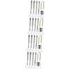 jojofuny 4sets Per Riflare Penne Riflatura Per Barre Accessori Per Tornio Include Precisa