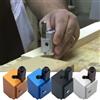 Kivivaka Incassi quadranti della cerniera della perforazione ad angolo retto dello | Taglierina per serrature e pavimenti in legno, cornici per foto a 90 gradi e progetti di router, argento 78 mm