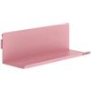 Jan Nowak JOANNE Scaffale da parete libreria portafoto in metallo 40 cm Rosa