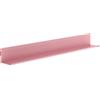 Jan Nowak JOANNE Scaffale da parete libreria portafoto in metallo 120 cm Rosa