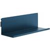 Jan Nowak JOANNE Scaffale da parete libreria portafoto in metallo 40 cm Blu scuro