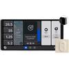 Shelly Wall Display X2 + BLU H&T Silver + Avorio + Omaggio
