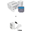 Shelly EM con Pinze 120A + 50A - Misuratore di Energia Wi-Fi a 2 Canali
