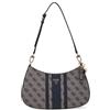 Guess Donna Borsa a Spalla Noelle Ii Top Zip Shoulder Bag Midnight Logo