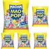 Haribo Maopop Best Mix, Lecca Lecca Lollipop, Gusto Frutta E Cola, 130gr (Confezione da 5)