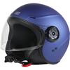ORIGINE Casco Jet Moto ECE 22.06 Scooter Leggero con Visiera Lunga | Design leggero e compatto con visiera trasparente lunga, ideale per gli spostamenti urbani e l'uso quotidiano.