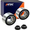 ATEC Germany Set di 2 cuscinetti ruota anteriore ATEC Germany, compatibile con FORD | Compatibile con: FORD MONDEO III, MONDEO III Stufenheck, MONDEO III Turnier, JAGUAR X-TYPE I, X-TYPE I Kombi