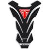 Degona Paraserbatoio Tank Pad Adesivo Resinato 3D Protezione Serbatoio compatibile con moto TRIUMPH SPEED TRIPLE 1050