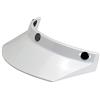 GZM FRONTINO Parasole BILTWELL Moto Visor Bianco White X Casco CASCHI con 3 Bottoni BILTWELL DMD Bandit YAM AFX TORX