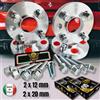 IGP IL GOMMISTA PROFESSIONISTA IGP 4 DISTANZIALI 12+20 mm 4 x 98 mozzo 58.1 + 16 BULLONI compatibili con ALFA ROMEO MITO type 955 dal 2008 in poi *OK AUTO RUOTA CERCHI IN LEGA