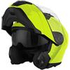 JDC Casco da Moto Integrale Ribaltabile Modulare Anteriore - Doppia Visiera Retrattile ECE 22.06 - LYNX