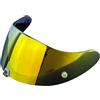 Generico Visiere per casco, Visiera d'aria R1 for SCORPION EXO R1 Air R1 EVO T520 ST1400 Visiera for Ca-sco Viseira Capacete Sostituzione ad alta chiarezza antivento(Deep Gold)
