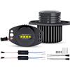 Biqing LED Angel Eyes,40W LED Fari Angel Eyes Halo anello Marker luce laterale lampadina LEDs Luci di posizione Canbus per 3 Series E90 Sedan/Saloon E91 Touring