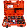Hopzty 31 Pezzi Universale Radiatore Pressione Tester Kit per Il Test del Sistema di Raffreddamento del radiatore Pressione per Auto, Strumento ad Aria compressa per Auto