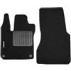EMPOTEC Tappetini Auto in Moquette, Set 2 Pezzi, Colore Nero, con Logo Ricamato, Antiscivolo, Facili da Pulire, Alta Qualità, MADE IN ITALY (SMART FOR TWO 1998-2024)
