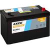 ROFIBA BATTERIE BATTERIA AUTO EXIDE PREMIUM EA954 PER AVVIAMENTO 95Ah 800En D31 POLO DX