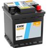 ROFIBA BATTERIE Batteria Auto EXIDE EXCELL EB440 44Ah 400A EN POSITIVO A DX L0 = ROFIBA 40340