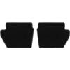 Wielganizator Tappetini Posteriori in Moquette compatibili con Ford Puma II 2017-, LUX | compatibili con crossover ; moquette fitta (polipropilene), ca. 6,5 mm, 2300 g/m², granulato antiscivolo ; antiscivolo