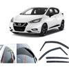 AC WOW 4x Deflettori Parapioggia per Nissan Micra 2016 2017 2018 2019 2020 2021 2022 2023 2024