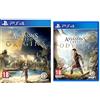 Ubisoft Assassin's Creed Origins [Importación Italiana]+Ubisoft Assassin's Creed Odyssey - video game, PlayStation 4, French box version