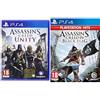 Ubisoft Assassin's Creed: Unity - PlayStation 4 [Importación italiana]+Giochi per Console Ubisoft Assassin's Creed Black Flag (PLAYSTATION HITS)