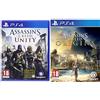 Ubisoft Assassin's Creed: Unity - PlayStation 4 [Importación italiana]+Assassin's Creed Origins [Importación Italiana]