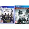 Ubisoft Assassin's Creed: Unity - PlayStation 4 [Importación italiana]+Assassin's Creed III Liberation Remastered - PlayStation 4