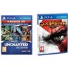 Playstation Uncharted Collection - Classics - Playstation 4+God of War III Remastered Hits - PlayStation 4 [Importación italiana]