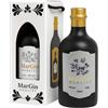 MarGin Quality Gin Marocco Speziato 700ml | Gin Artigianale Italiano 40% Vol | Speziato con Botaniche Marocchine | Bottiglia Ceramica Nera Lusso | Made in Italy