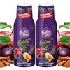 FruttaMax Sciroppo a Mela, Prugna e Cannella | Meno Zucchero | 60% Frutta Vera | Compatibile con Gasatori - 2 x 500ml