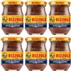 Rizzoli Filetti di Alici del Canale di Sicilia in Olio 100% Italiano 80g in Vaso - Confezione da 6