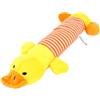 Mythonic Pawish Play - Adorabile peluche a forma di maialino, morbido e resistente, per il recupero e le coccole, perfetto per cani di piccola e media taglia (anatra)