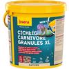 sera cichlid carnivor granules XL 3,8 l 1,3kg | mangime completo per Ciclidi carnivori grandi 3.800 ml | senza coloranti e conservanti