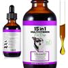 ZIXAOK 15 in 1 Cani multivitaminici Gocce per Cani - Vitamine, integratori alimentari e minerali per Cani - glucosamina, MSM per pelle e pelliccia, salute del cuore, ossa, articolazioni, sistema immunitario